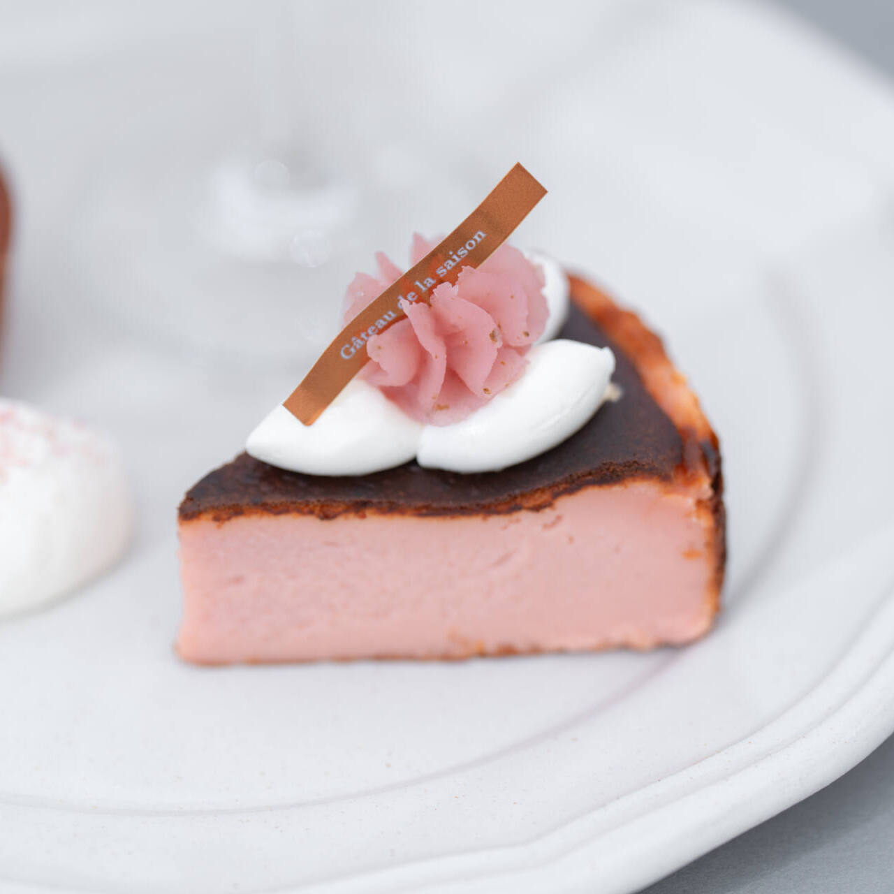 【期間限定】桜のバスクチーズケーキ（3/13〜）